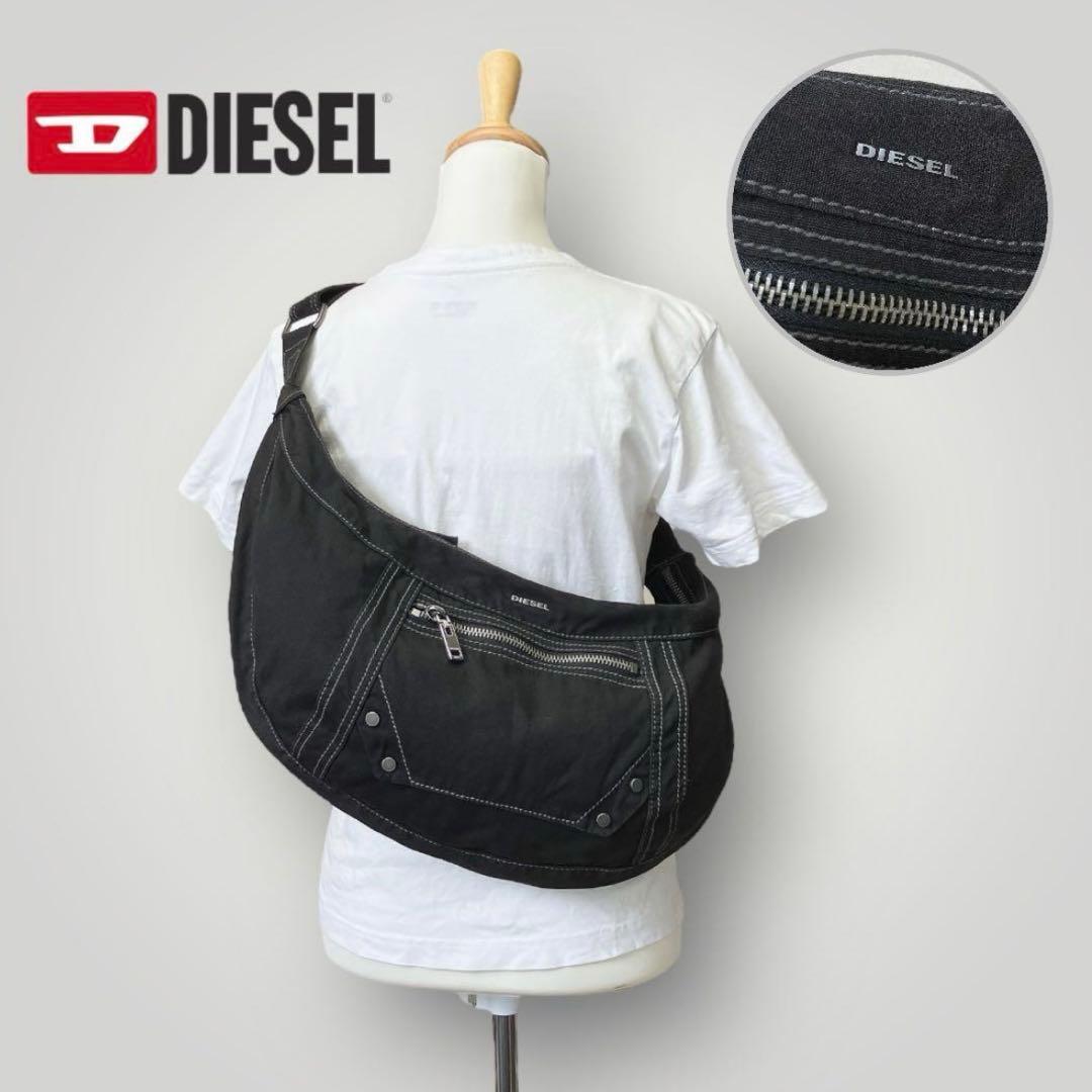 diesel 00sショルダーバッグ黒