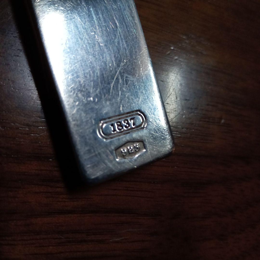 ティファニー　マネークリップ　シルバー