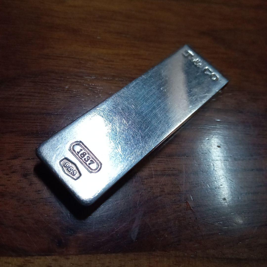 ティファニー　マネークリップ　シルバー