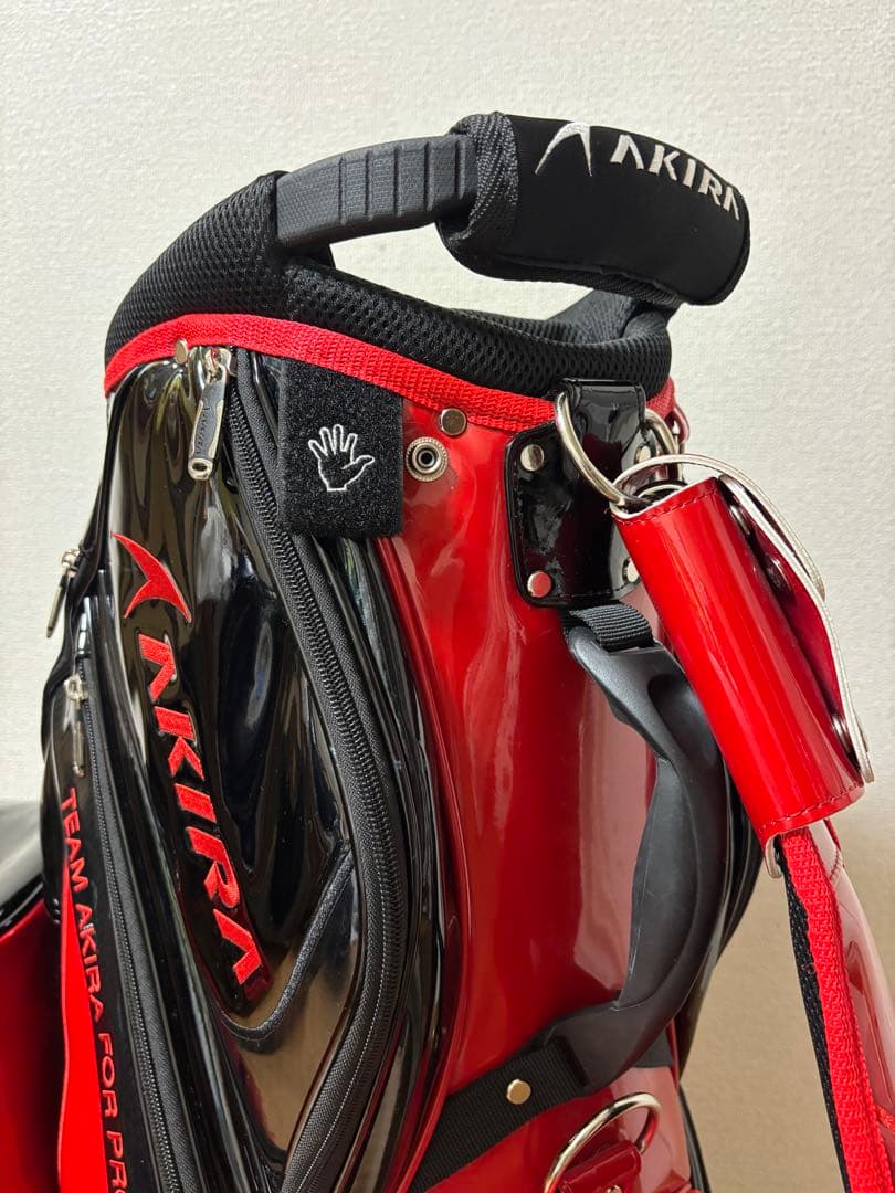 AKIRA アキラ 9.0型 アスリート プロモデル 超美品 キャディバック