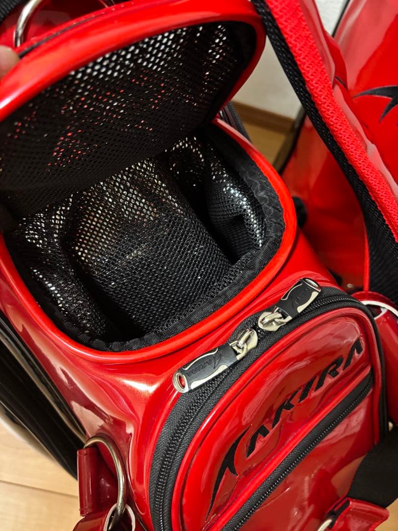 AKIRA アキラ 9.0型 アスリート プロモデル 超美品 キャディバック