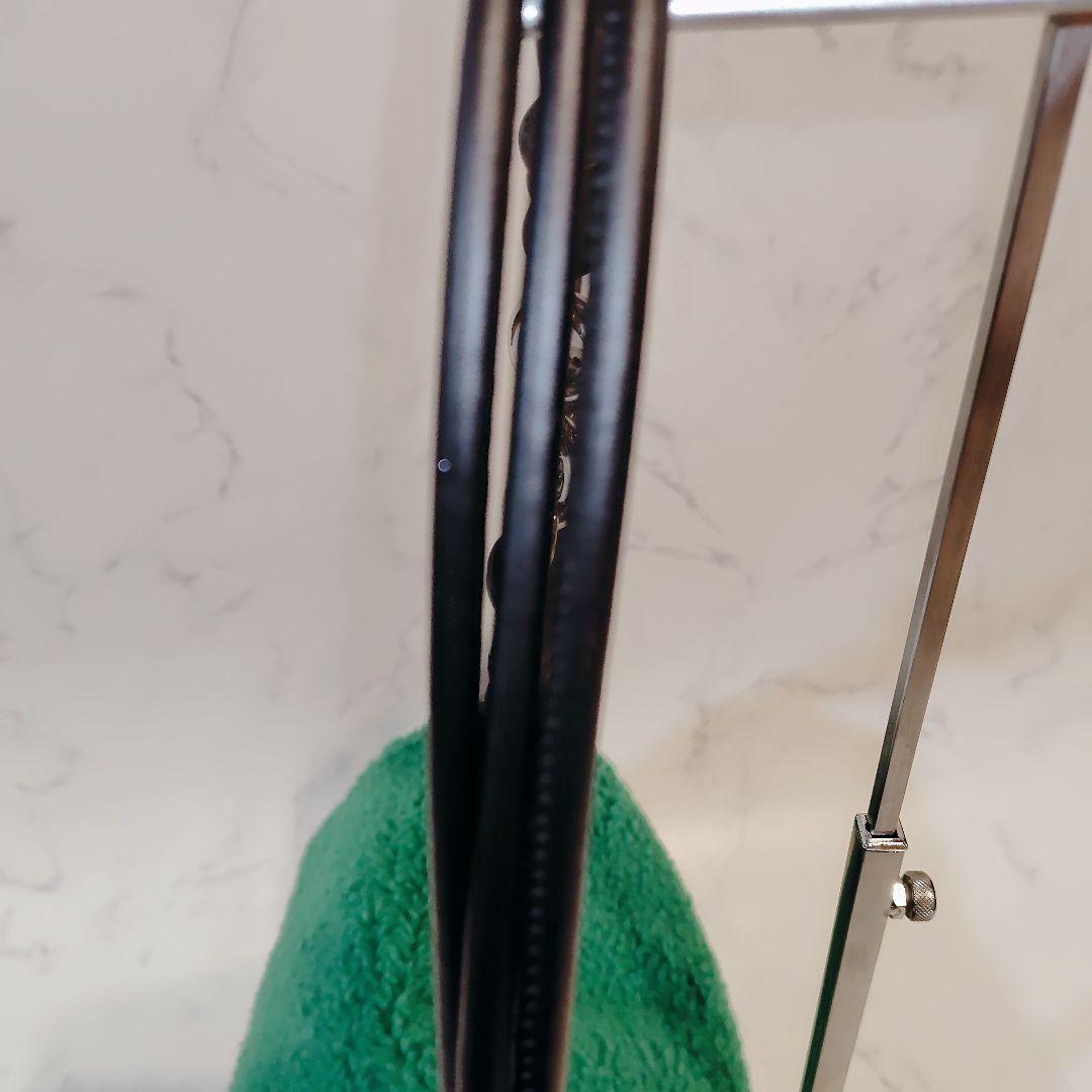 TOUS トウス シープスキン ラージクロスボディバッグ グリーン