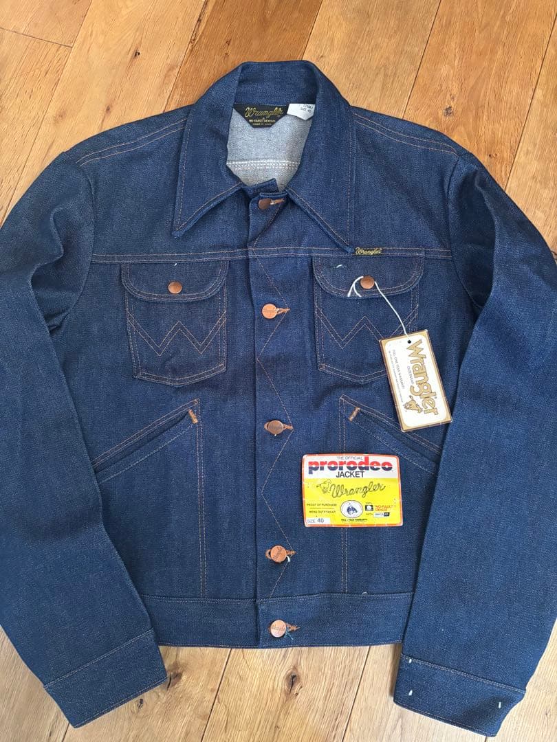 Wrangler 80's USA製デニムジャケット サイズ40 デッドストック