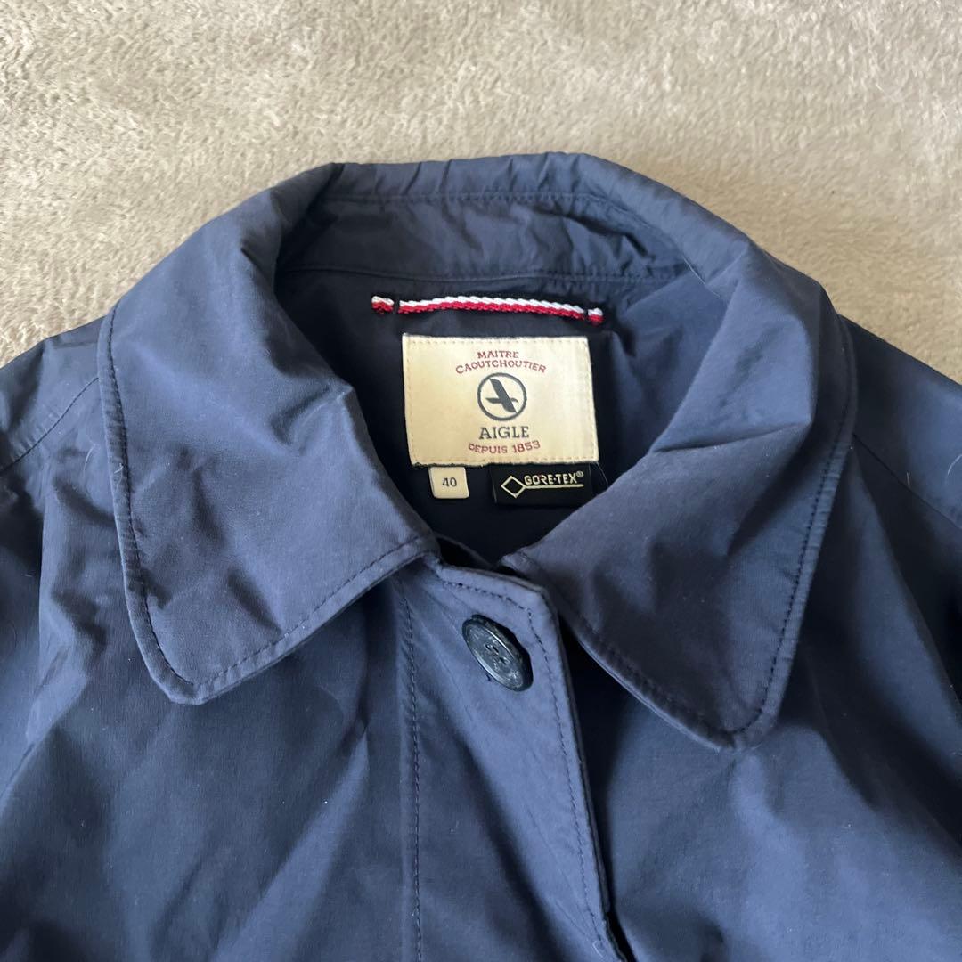 AIGLE エーグル GORE-TEX トレンチコートジャケット 断熱効果