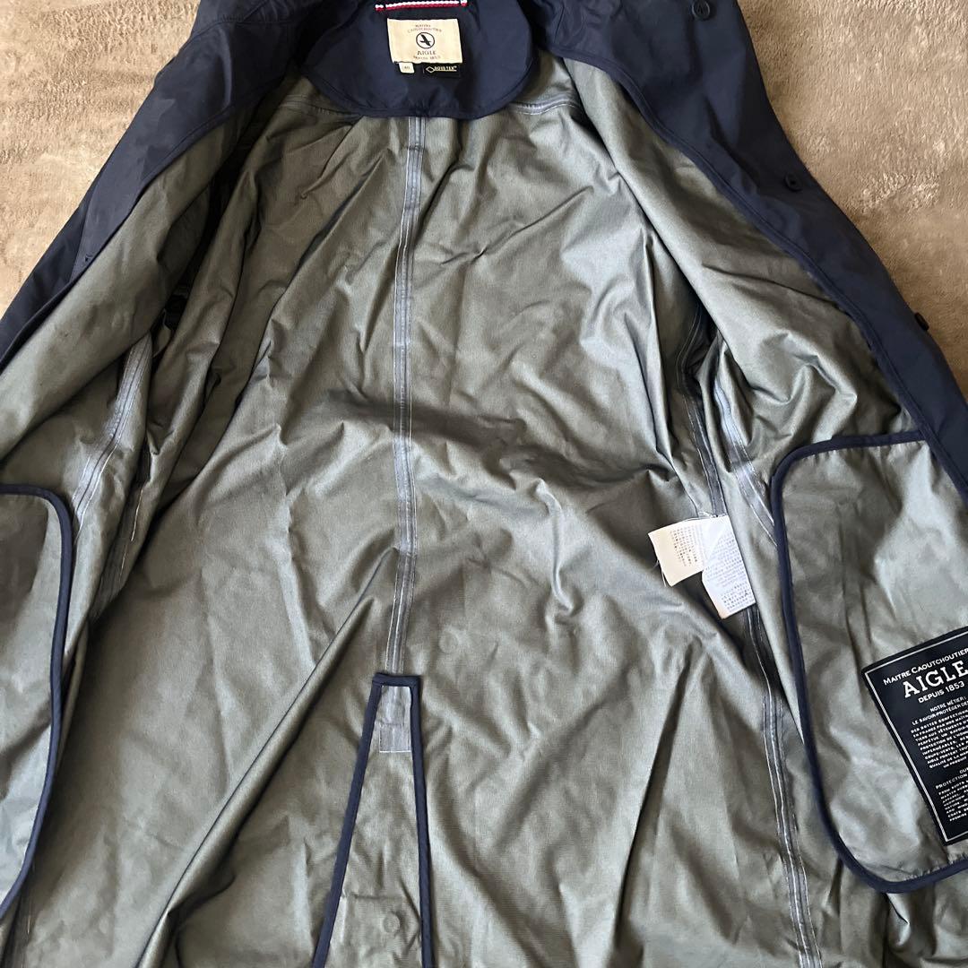 AIGLE エーグル GORE-TEX トレンチコートジャケット 断熱効果
