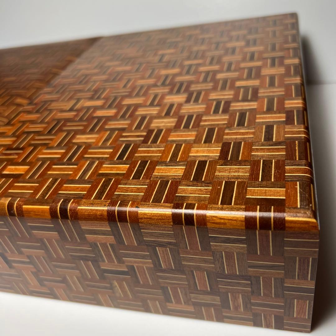 寄木細工 文庫 本間木工所