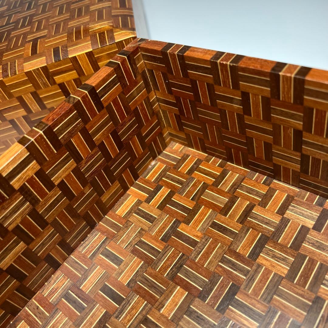 寄木細工 文庫 本間木工所