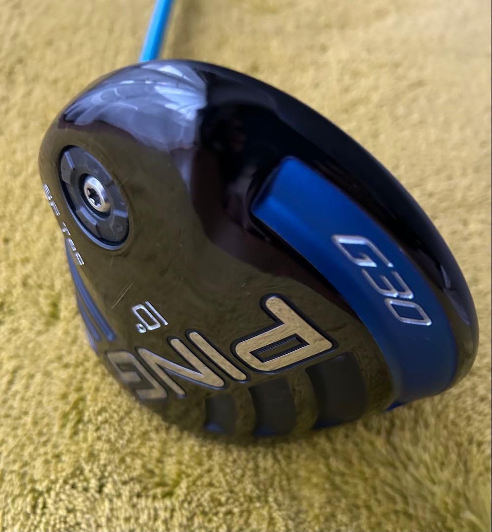 PING G30 ドライバー 10度 ATTAS6★S、SRシャフト付き