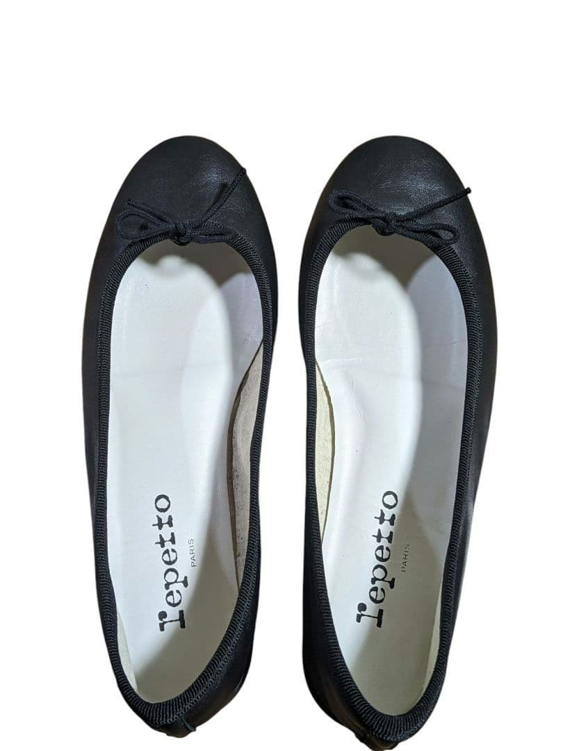repetto レペット ブラック バレエシューズ サンドリオン 37