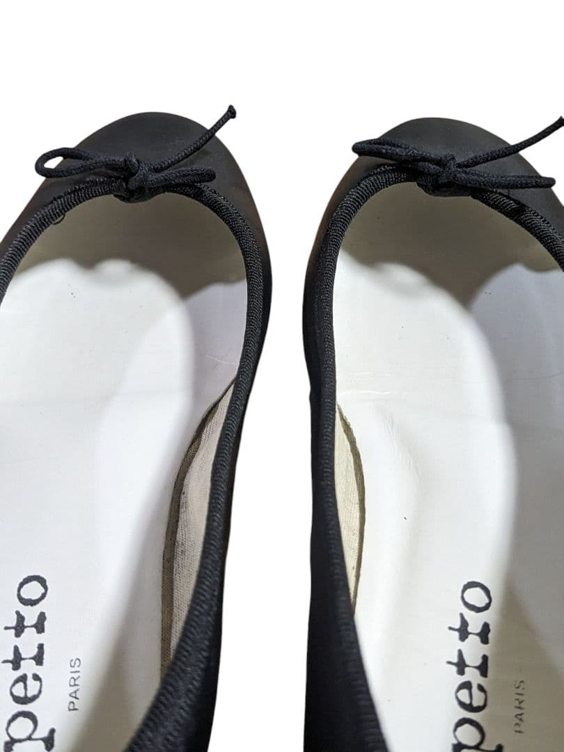 repetto レペット ブラック バレエシューズ サンドリオン 37