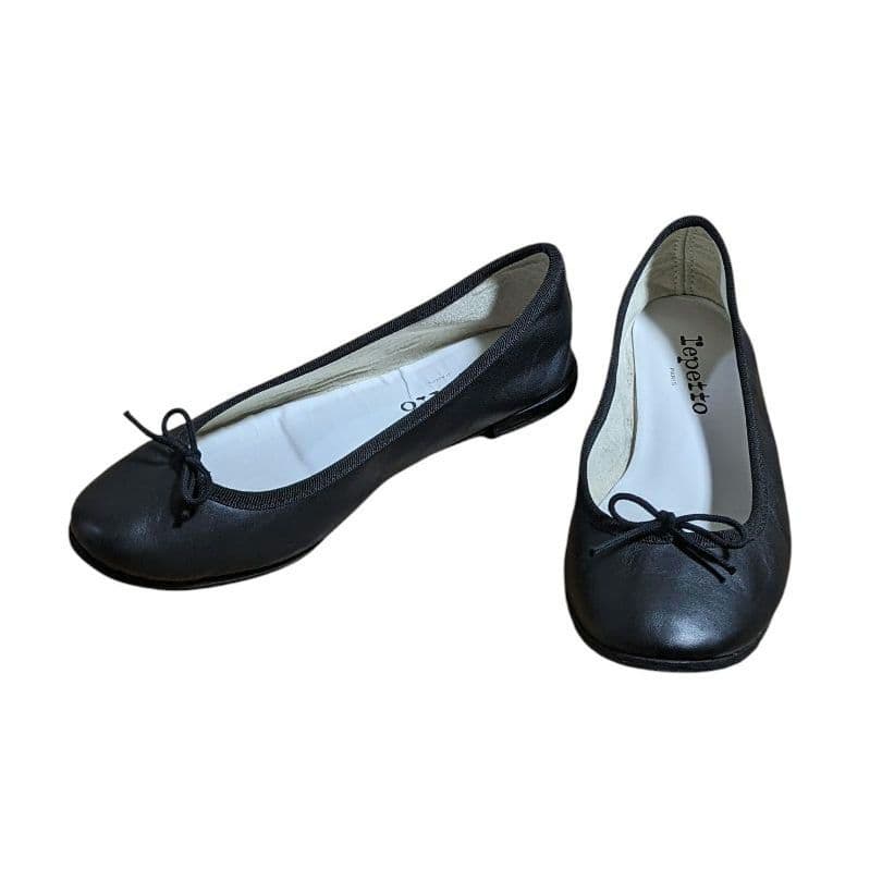 repetto レペット ブラック バレエシューズ サンドリオン 37