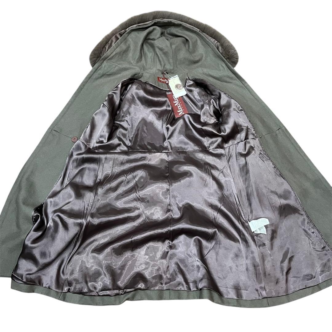 新品マックスマーラスタジオ　ロングウールコート　サイズ42