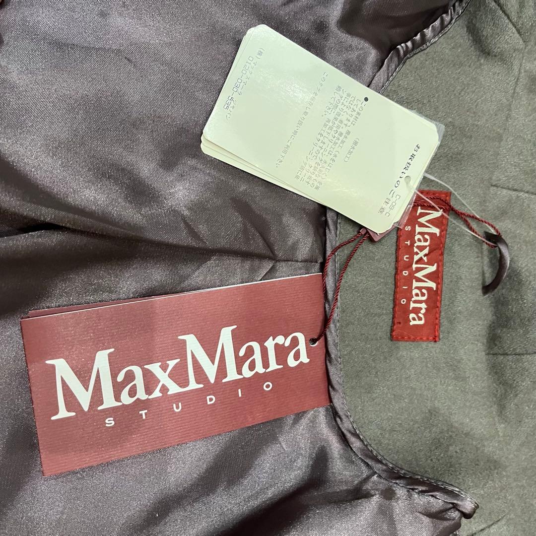新品マックスマーラスタジオ　ロングウールコート　サイズ42