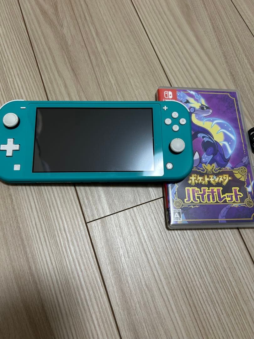 Nintendo Switch Lite ターコイズ + ポケモン バイオレット