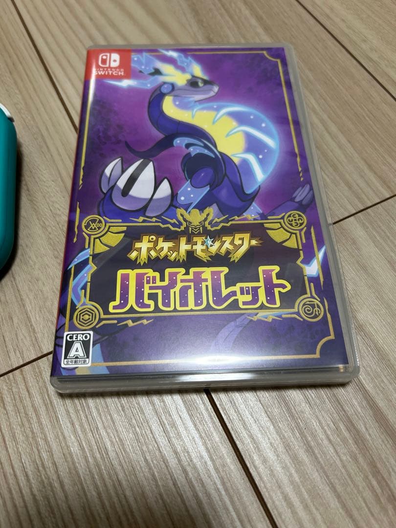 Nintendo Switch Lite ターコイズ + ポケモン バイオレット