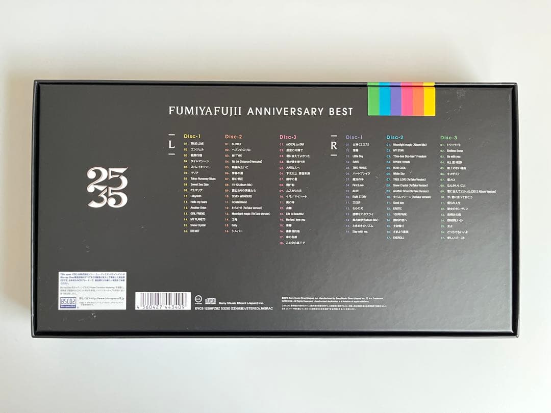 【美品・レア】藤井フミヤ ANNIVERSARY BEST 25/35 限定盤