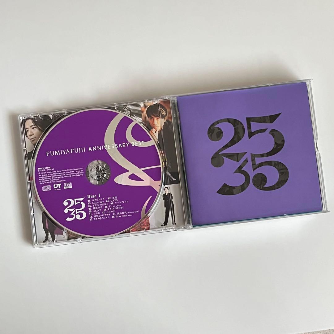 【美品・レア】藤井フミヤ ANNIVERSARY BEST 25/35 限定盤