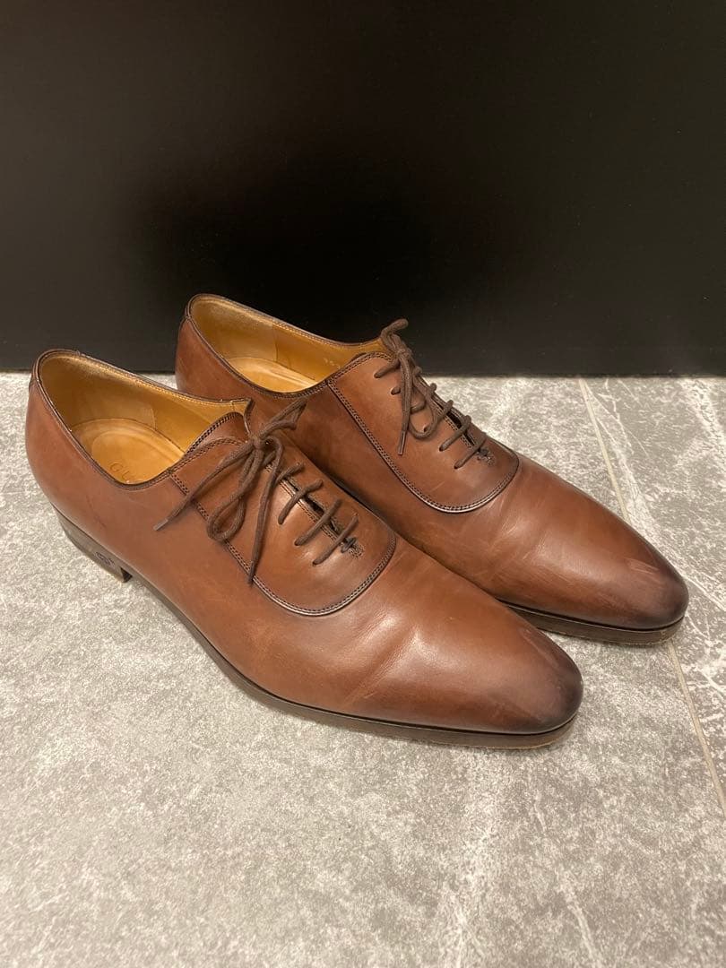 GUCCI グッチ レザー レースアップシューズ サイズ9 / 28cm