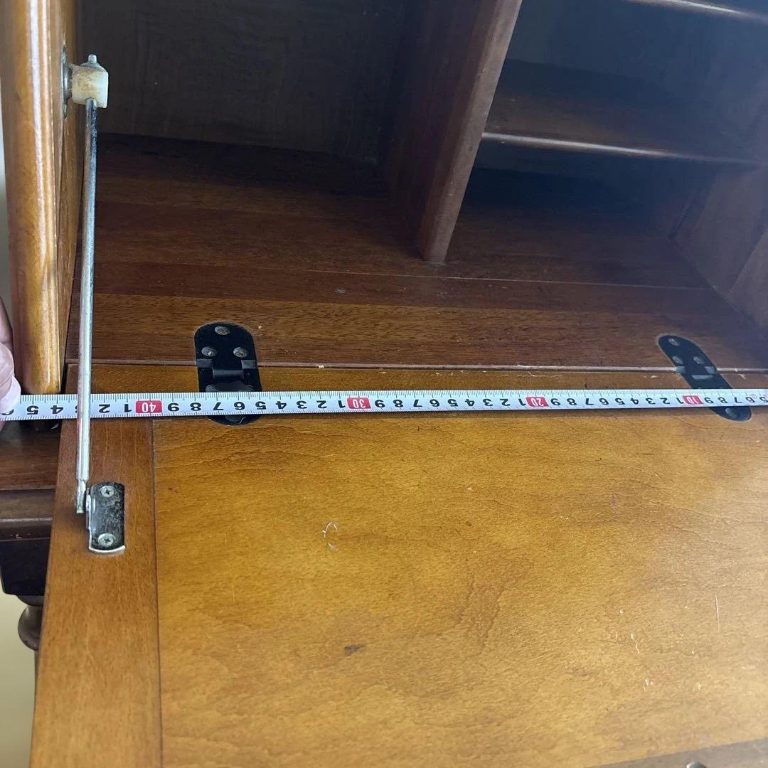 カリモク コロニアル ライティングビューロー デスク アンティーク