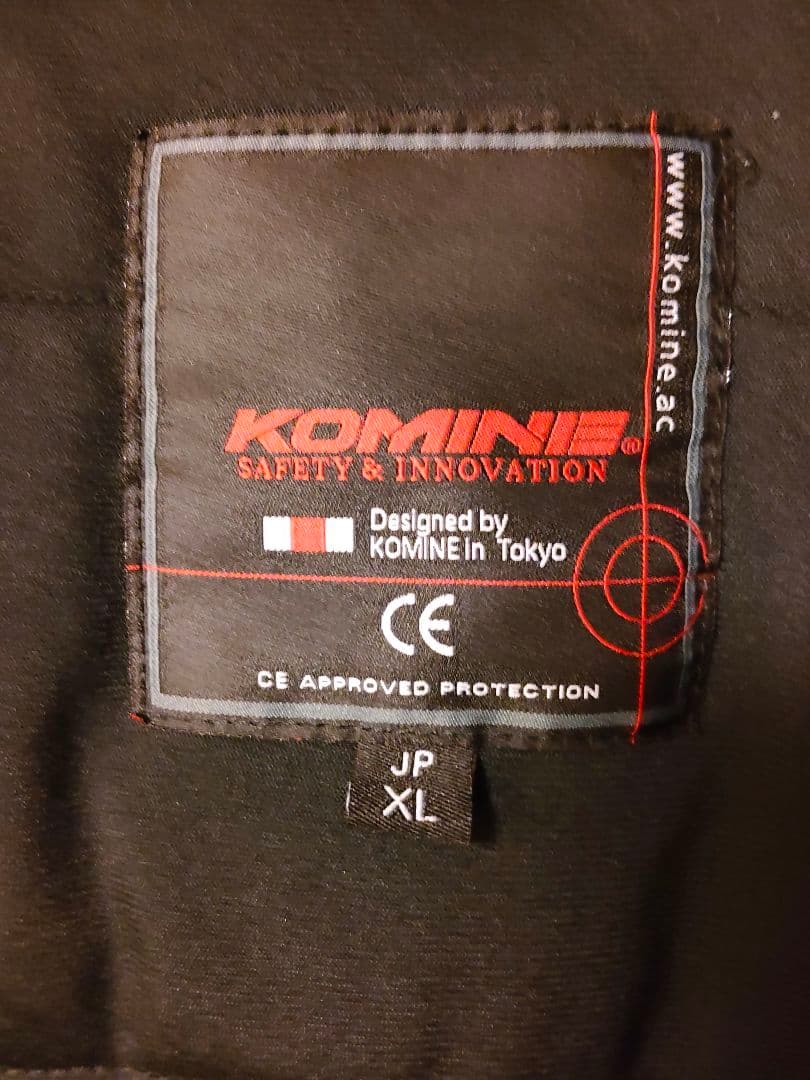 KOMINE JK-5792 冬用 バイクジャケット XL