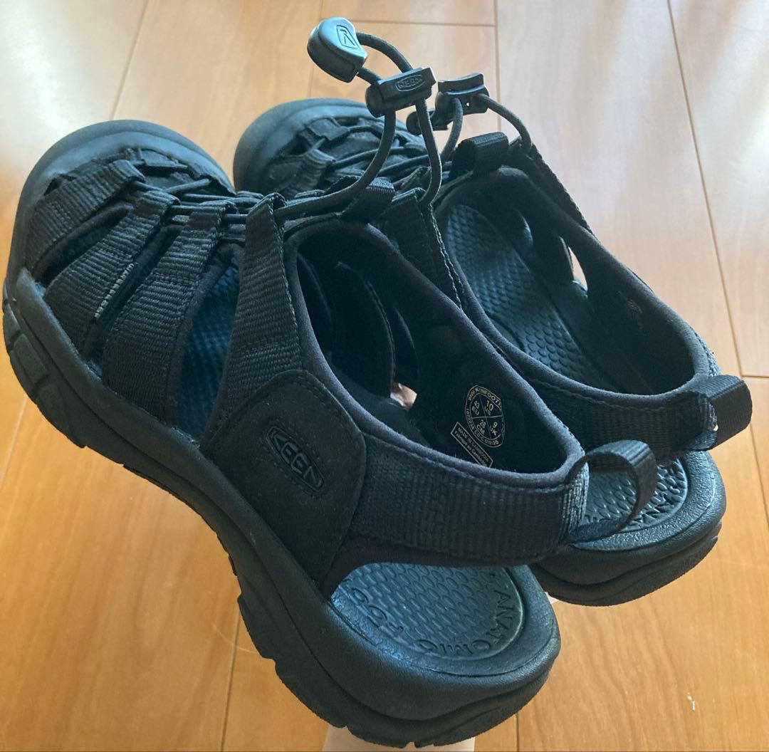 KEEN　ニューポート　H2　28cm　トリプルブラック
