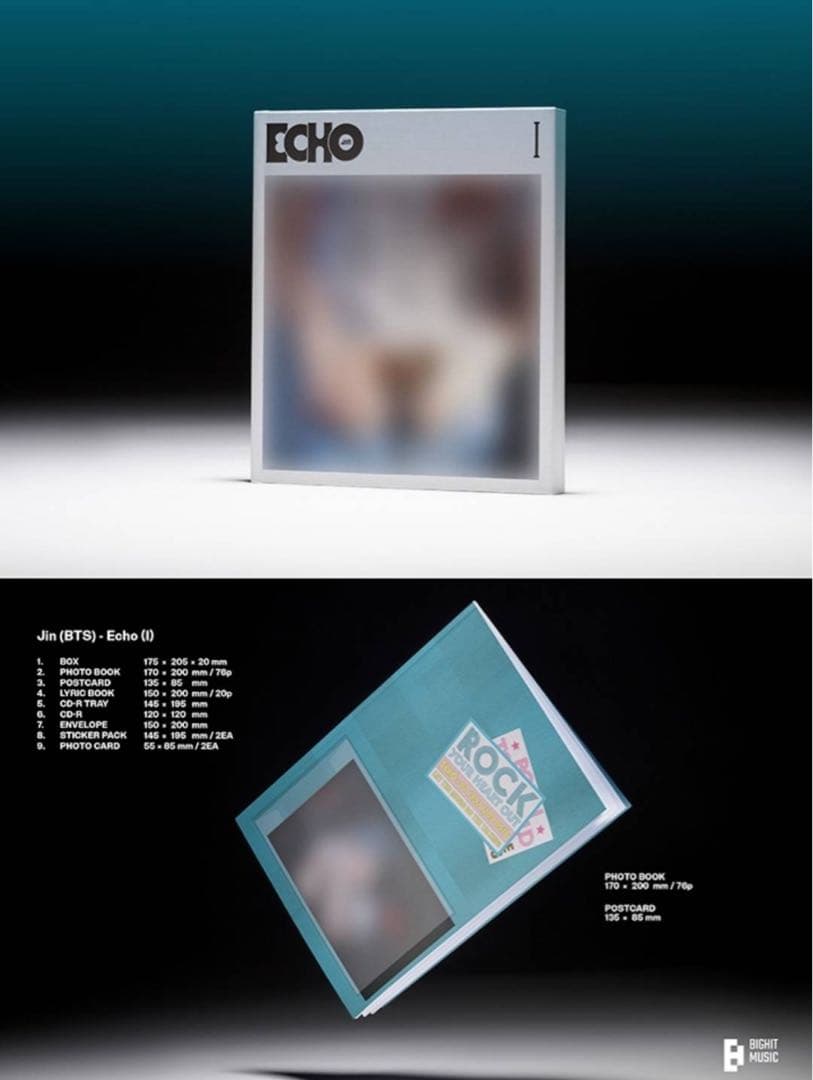 未開封 3形態 BTS ジン アルバムセット Happy ECHO