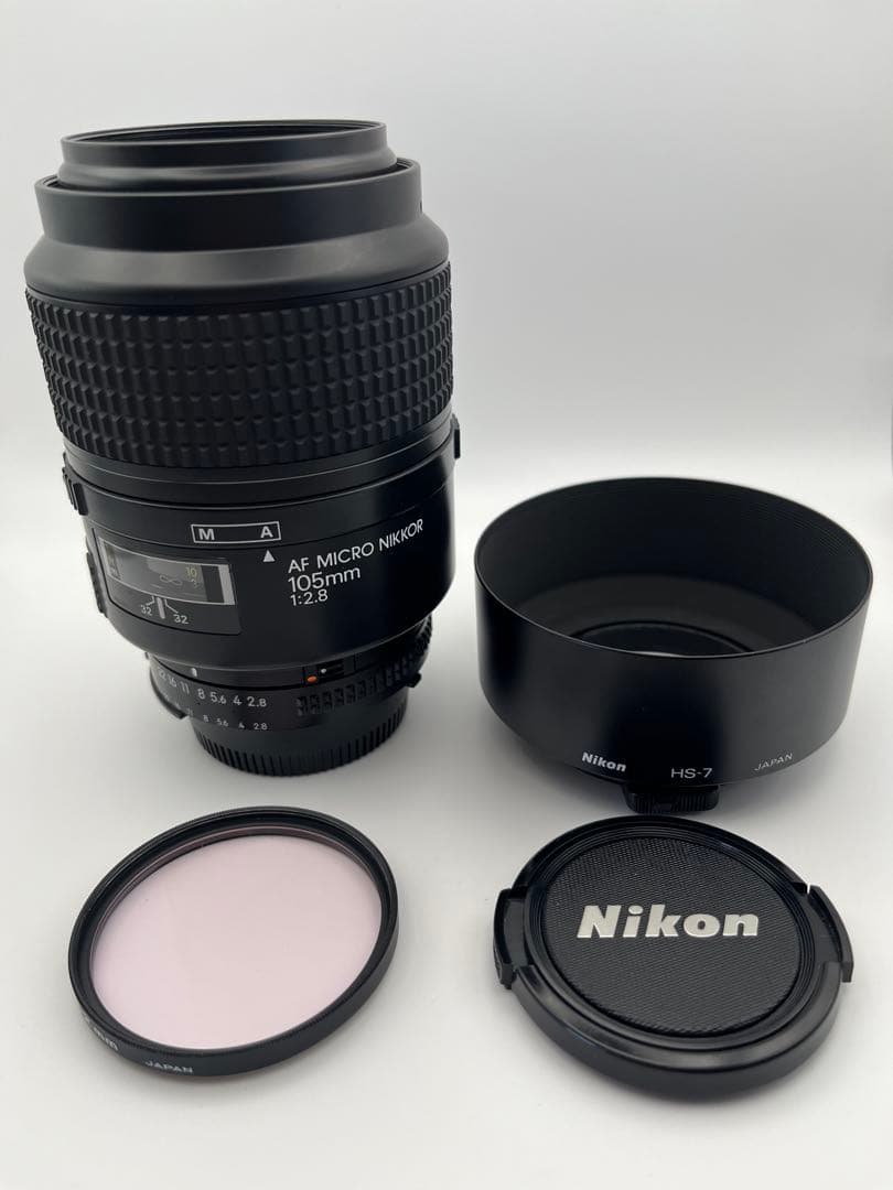 Nikon AF Micro NIKKOR 105mm f2.8D マクロレンズ