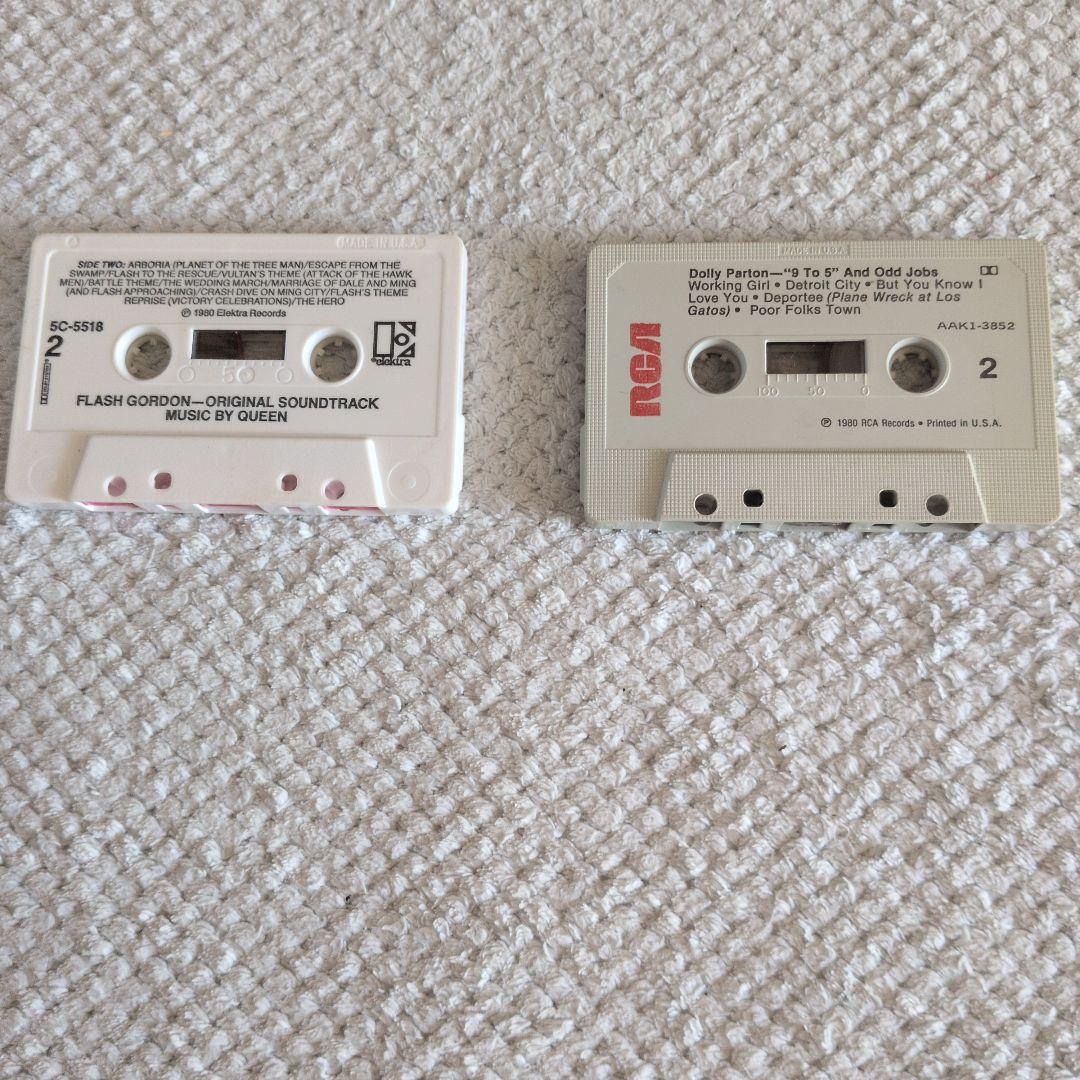 Flash Gordon & Dolly Parton カセットテープ