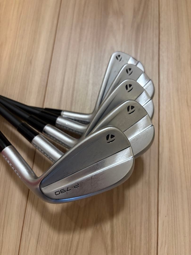 テーラーメイドP790 アイアンセット 5本セット TRAVILシャフト