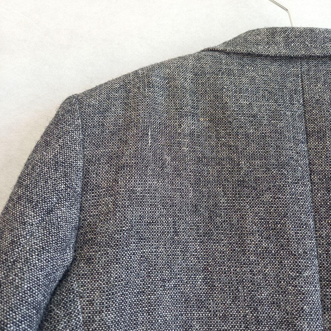 マディソンブルー　ウールリネンツイードジャケット　定価13.2万円　秋冬・春先