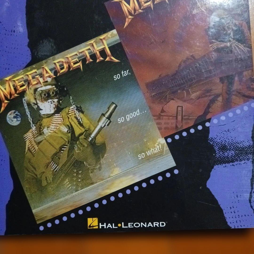 MEGADETH 楽譜集