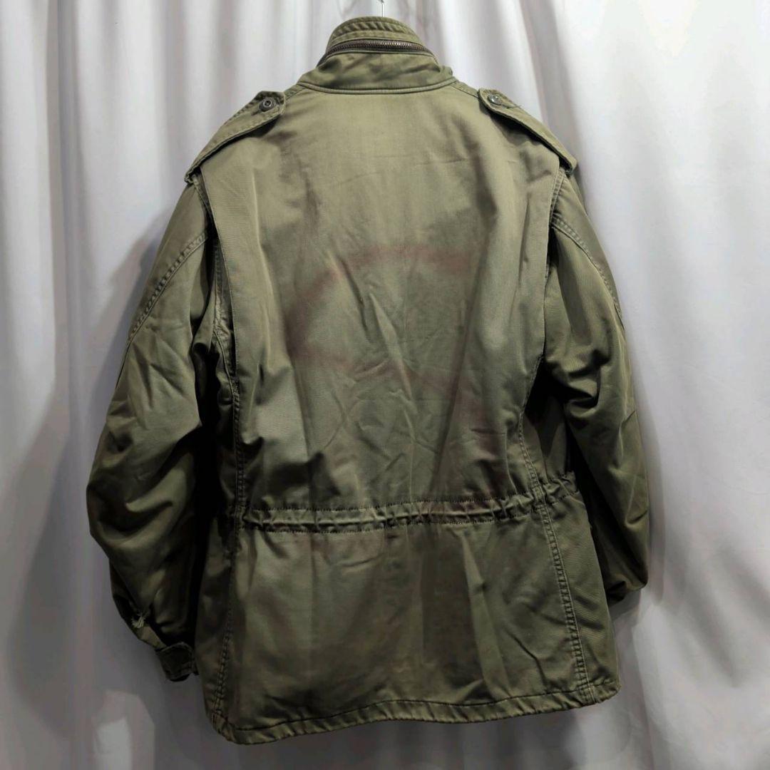 実物 60年代 アルファ M-65 3rd ライナー付 ミリタリージャケット M