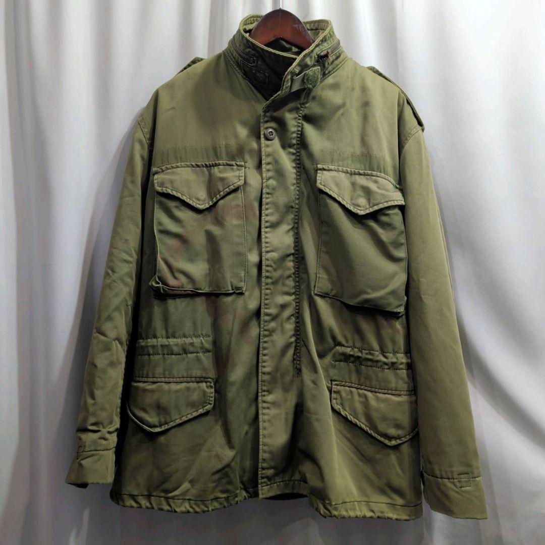 実物 60年代 アルファ M-65 3rd ライナー付 ミリタリージャケット M