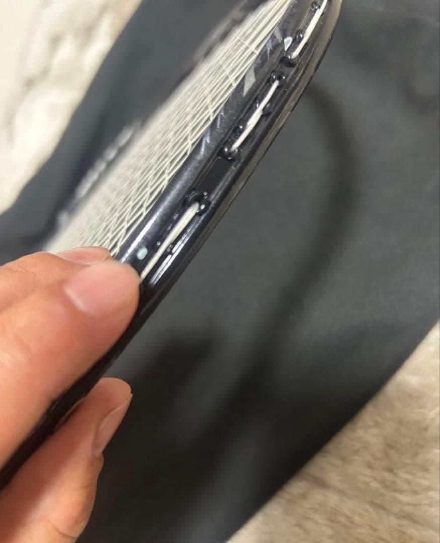 YONEX ナノフレア 1000 GAME バドミントンラケット　修理済