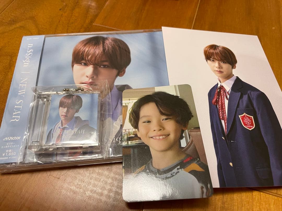 値下げ‼️n.SSign 「NEW STAR」 ソロ盤  箱推しセット全員分