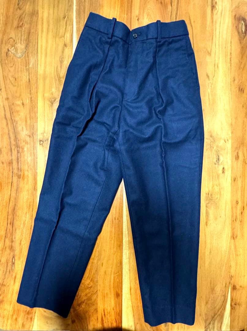 【購入価格¥35,200】MARKAWARE PEGTOP NAVY