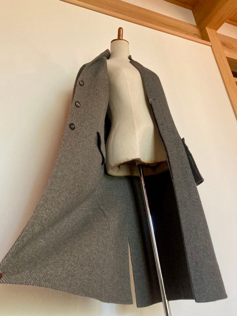 HERMES マルジェラ期　カシミヤコート　ダブルフェイス　美品　クリーニング済