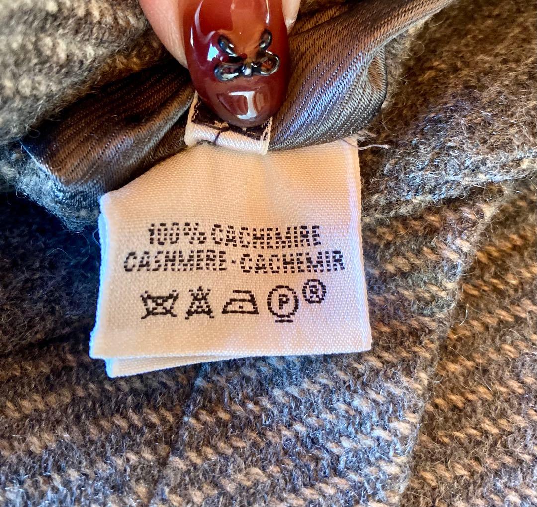HERMES マルジェラ期　カシミヤコート　ダブルフェイス　美品　クリーニング済