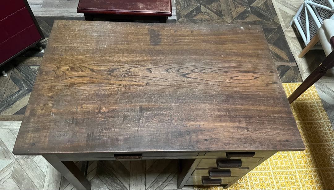 Anny＊学習机 勉強机 古道具 インテリア 昭和レトロ アンティーク