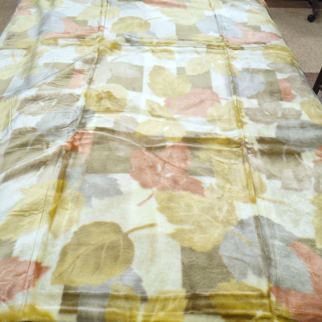 温泉毛布一枚ものニューマイヤー毛布シングル2枚組