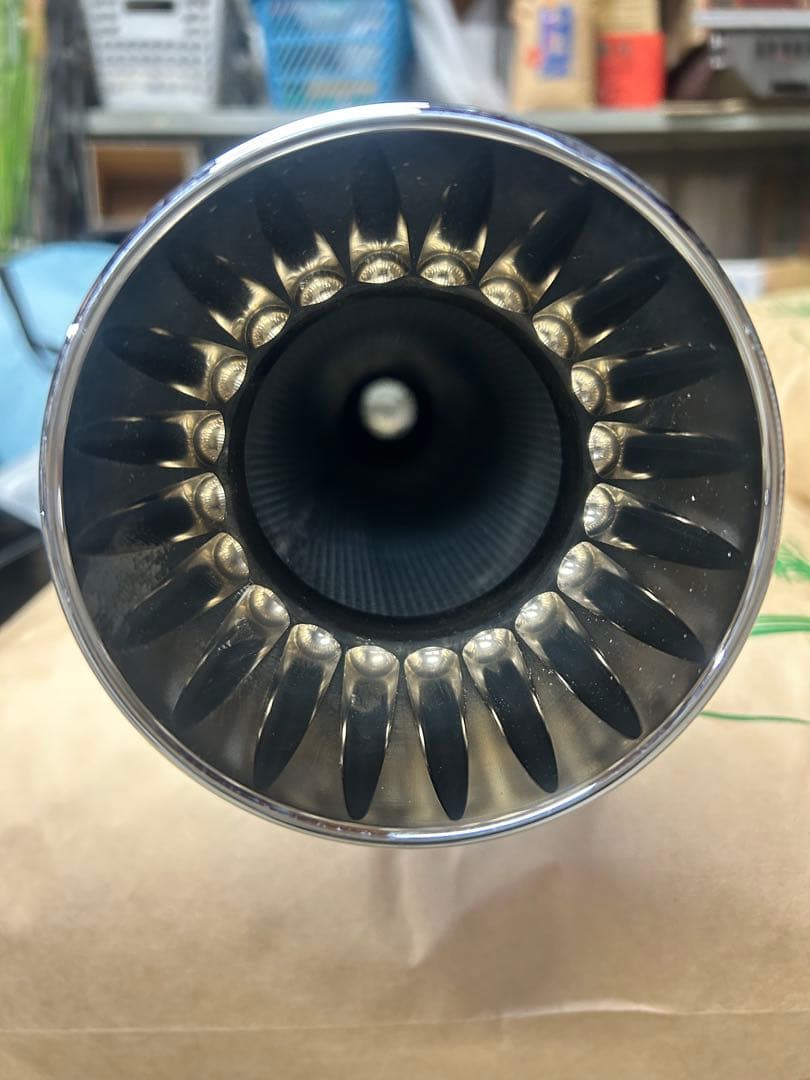 ハーレーツーリングCFR クロームマフラー