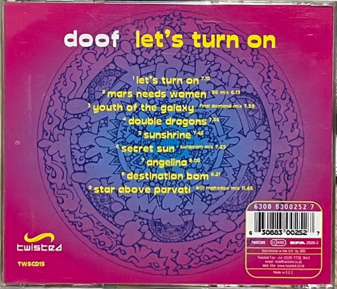 洋楽 Doof Let's Turn On Twisted Goa Trance CD