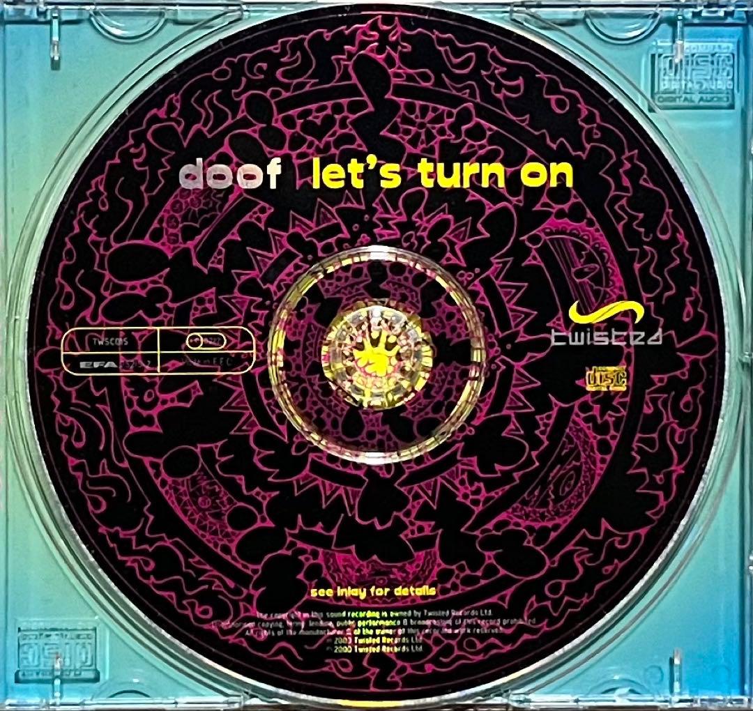 洋楽 Doof Let's Turn On Twisted Goa Trance CD