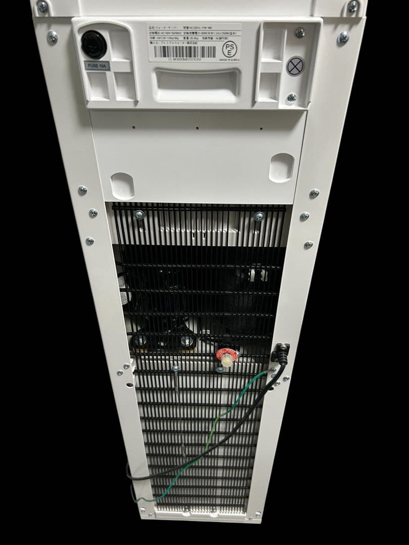 PREMIUM WATERプレミアムウォーターサーバー本体 洗浄キットで洗浄済