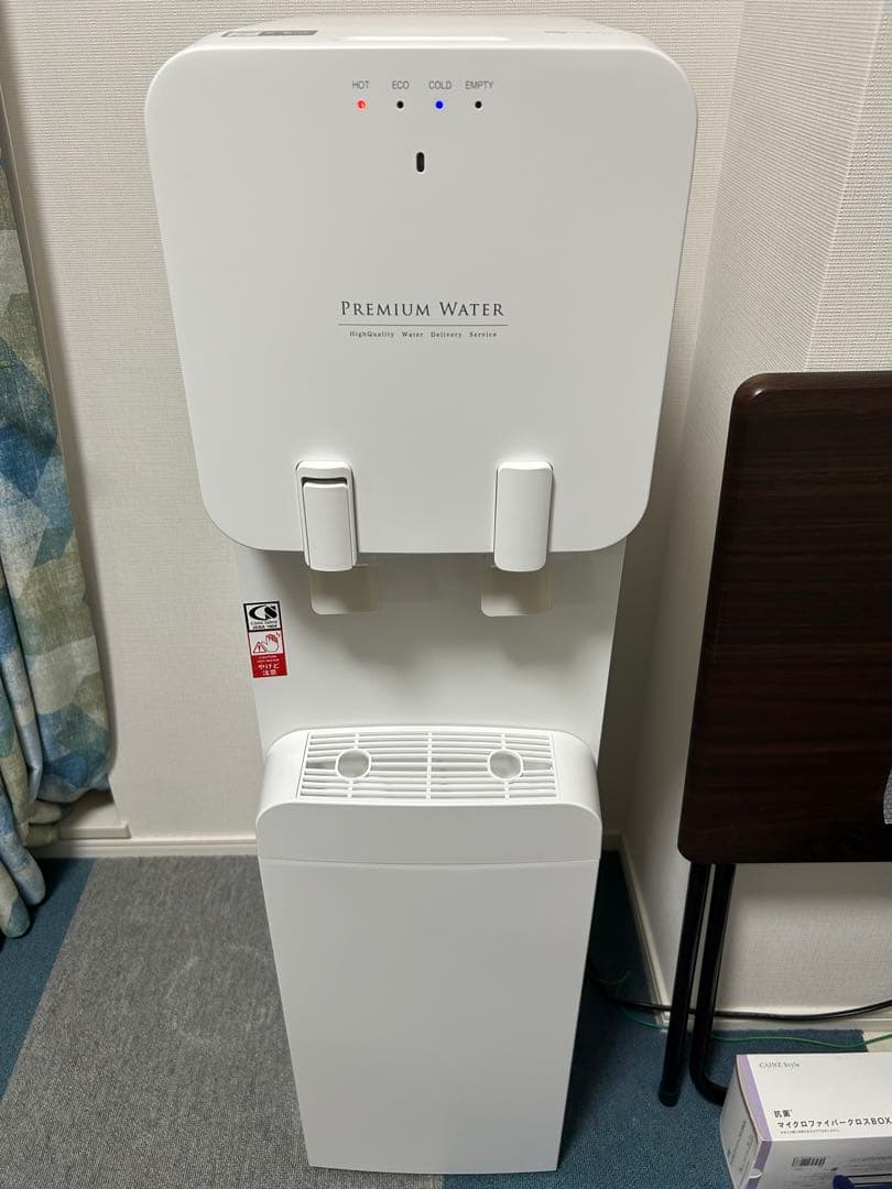 PREMIUM WATERプレミアムウォーターサーバー本体 洗浄キットで洗浄済