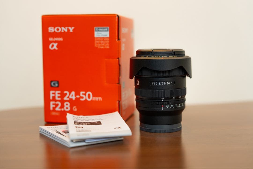 SONY FE 24-50mm F2.8 G ズームレンズ