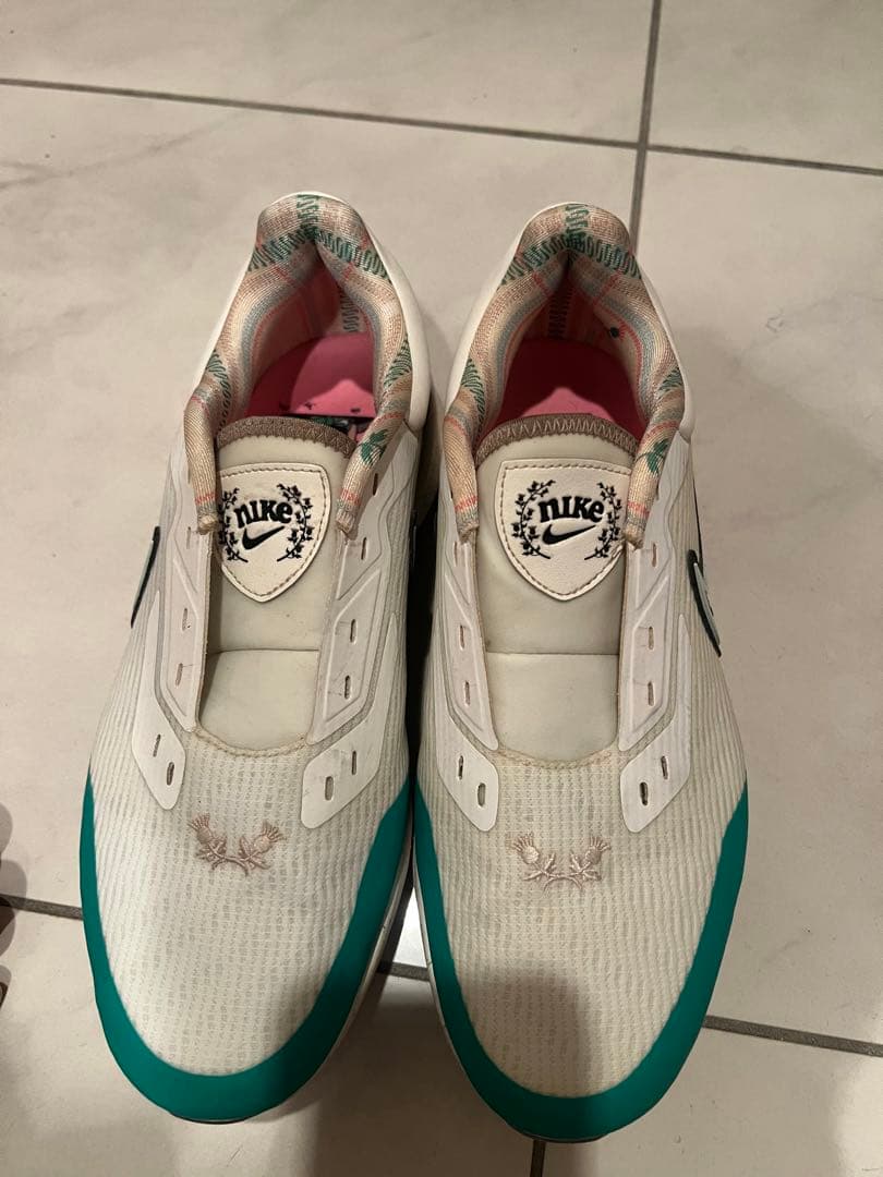 (美品)ナイキ エアズーム インフィニティ ネクスト% NRG 限定カラーゴルフ