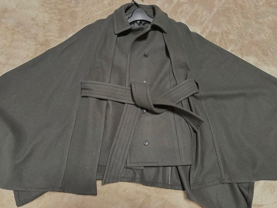 laube blanc 3way Wool Cape coat コート