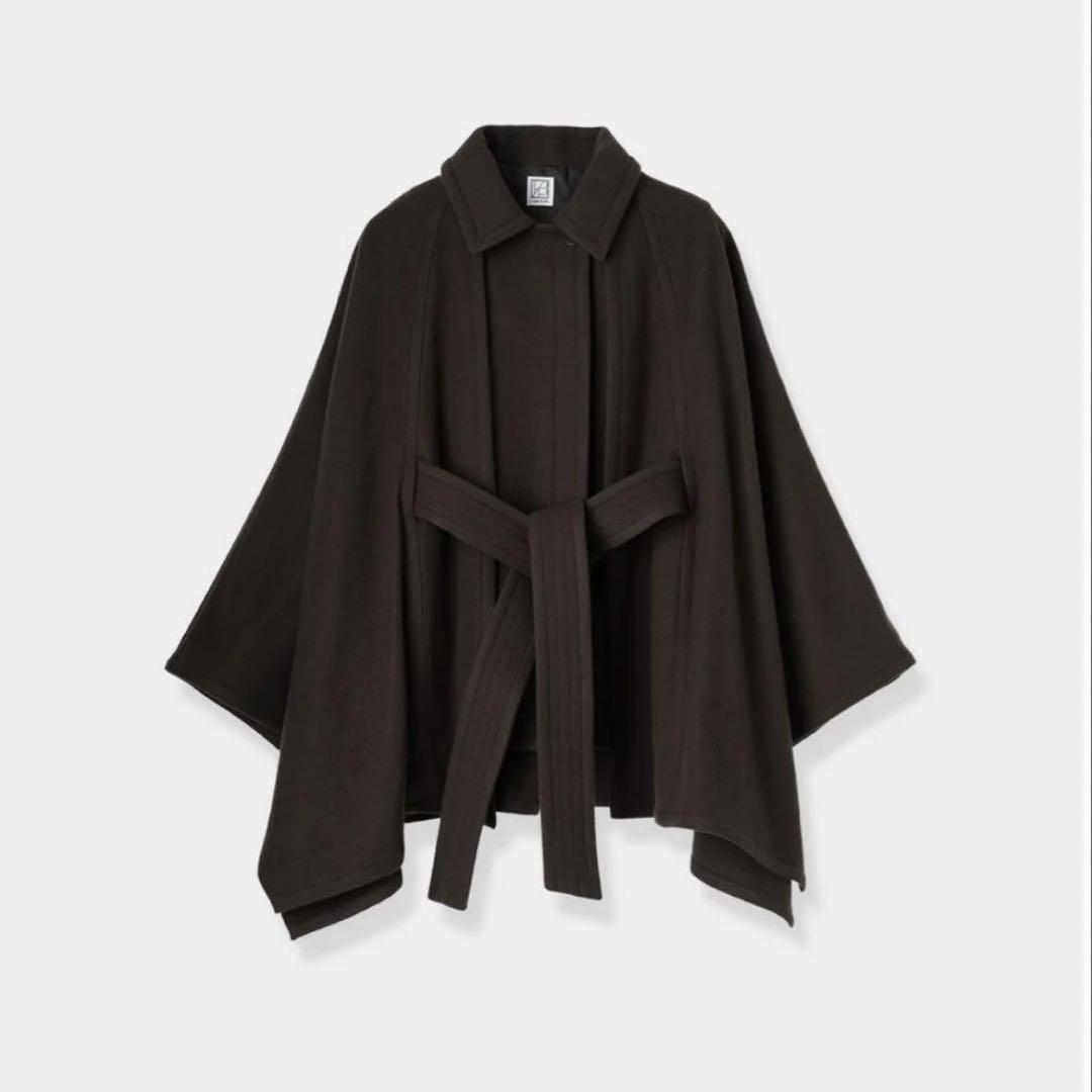 laube blanc 3way Wool Cape coat コート