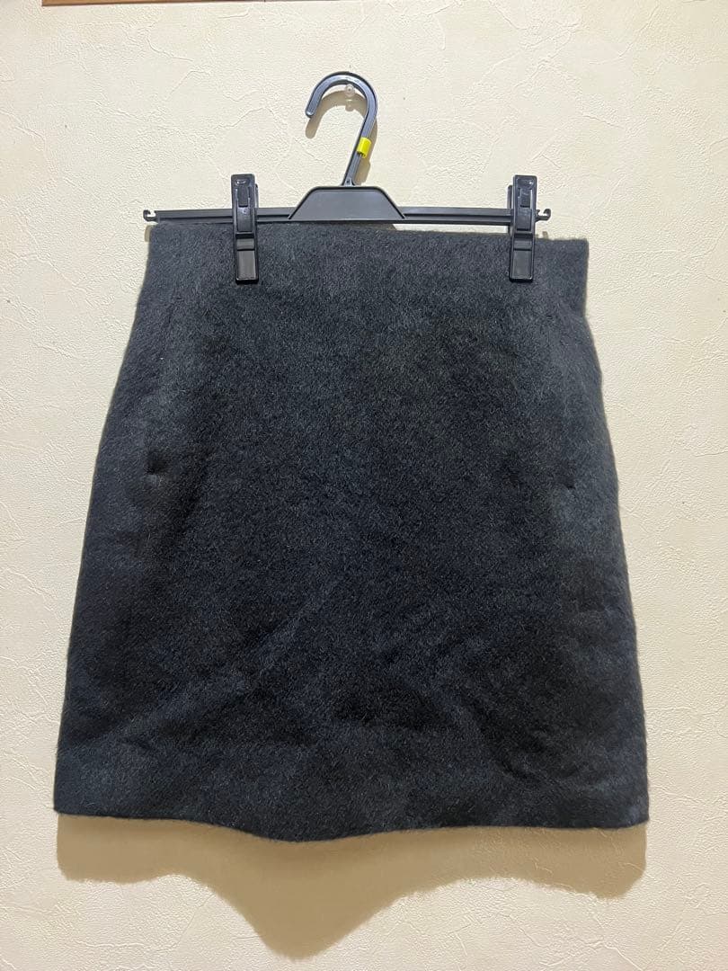 【新品未使用】Spick and Span シャギーミニスカート　38